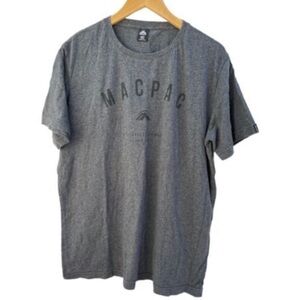 Macpac Gray‎ Men's T-Shirt Size 2xl
